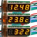 TERMOMETRO DIGITALE BARRA DIN 220V AC CORRENTE ALTERNATA NTC 36mm thermometer 