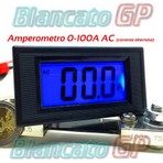 AC voltmetro amperometro 80-300V e 0-50A LED con trasformatore amperometrico 
