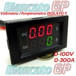 Beito micro pannello voltmetro tester digitale DC 0   100 V rosso 3 cifre 